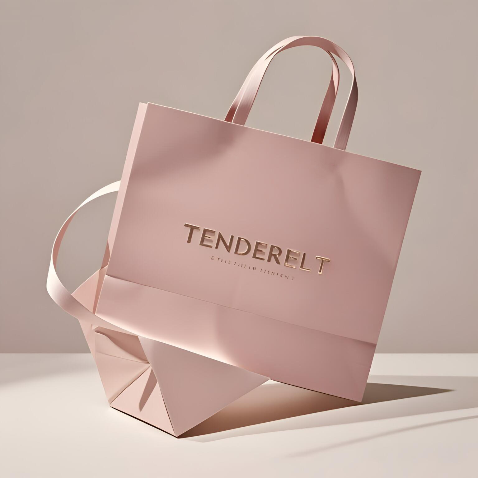 纸袋啶制手提袋礼品袋服装店礼品袋子轻奢高档吐司泡沫配件卡通