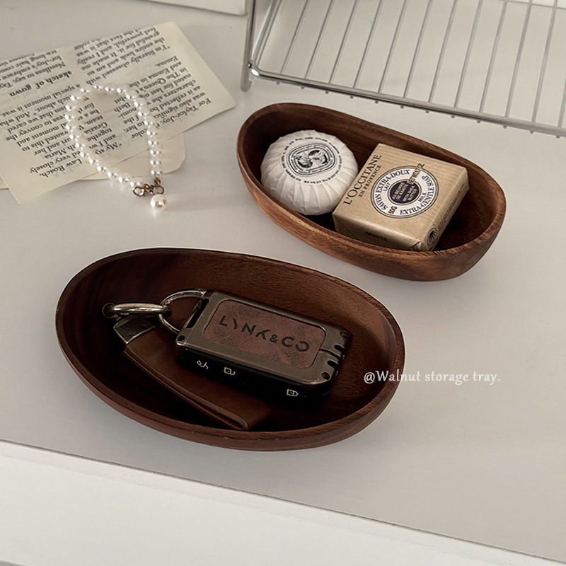 Home Entryway Key Tray Storage Rack Desktop Organizer Storage Box Vintage Walnut Wood Key Storage Box Home Entryway Key Tray Storage Rack Desktop Organizer Storage Box Vintage Walnut Wood Key Storage Box