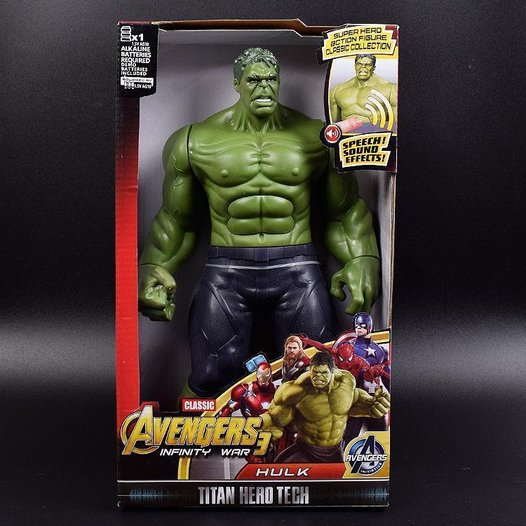 クロスボーダー子供男の子アベンジャーズアイアンスパイダーマンヴェノムブラックパンサーサノスフィギュアライトオーナメントおもちゃ|undefined