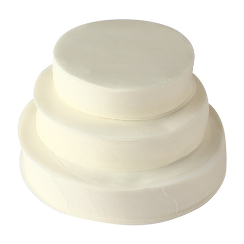 Round non-stick steamer paper for dumplings, oil paper steamed buns and steamed rolls, commercial and home use square bottom paper steamer lining paper