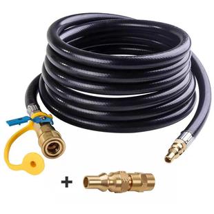 North American Amazon RV propane quick connection pipe 1/4RV pipe-quick connection valve-12ftX20