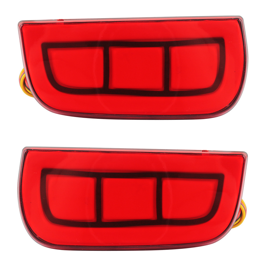 Aplicable para Honda 2016 Civic barra trasera luz de freno de conducción LED parachoques trasero luz trasera modificada e instalada