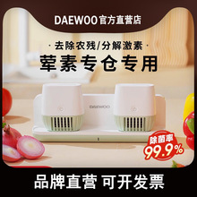 DAEWOO大宇无线双仓果蔬清洗机去除农残自动洗菜机海鲜杀菌净化器