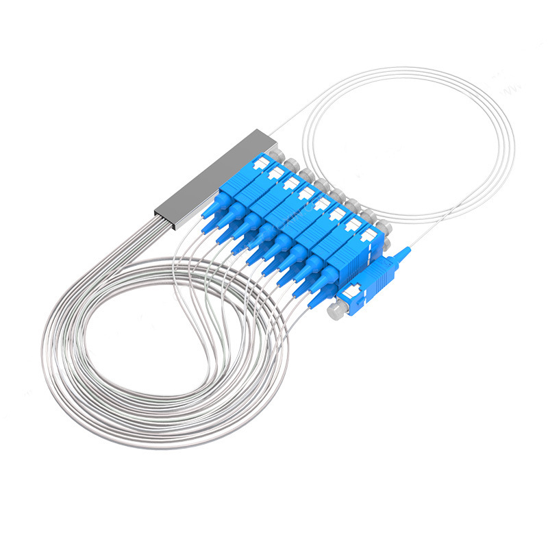 分光器1分16 SC/UPC 光纤分路器微分 0.9mm 光分路器钢管式分路器