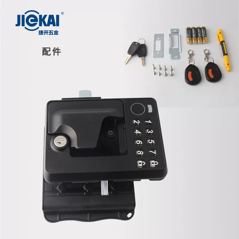 厂家MB446防水房车锁密码数字机械拨盘转舌锁储物柜信箱锁单柜锁