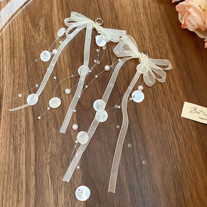 海边度假风花朵贝壳流苏长款耳环轻奢高级感耳钉女耳饰设计感小众|undefined