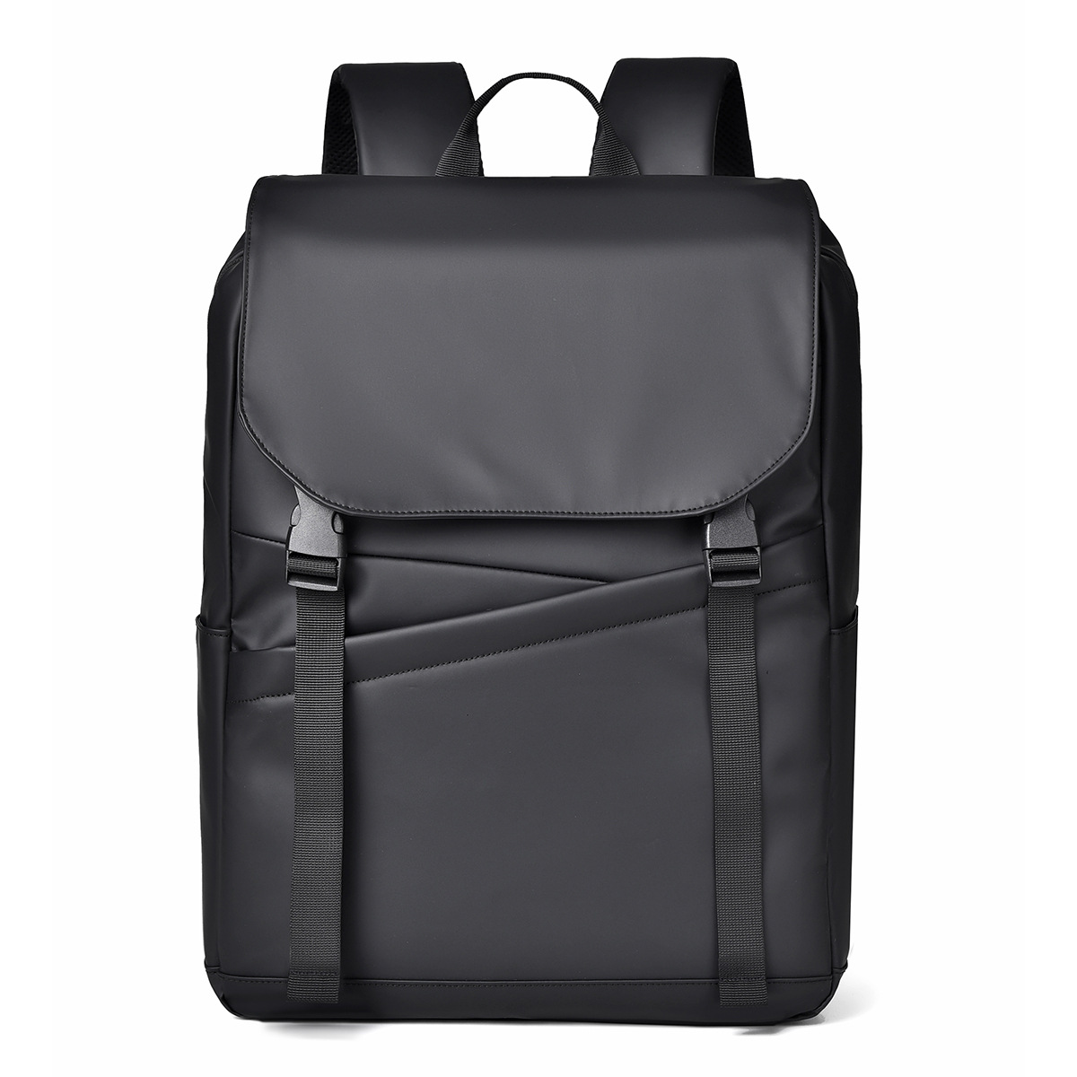 Bolsa de computadora de Negocios de ocio bolsa de hombro multifuncional para hombres bolsa de hombro de estudiantes universitarios de gran capacidad mochila tendencia mochila solapa