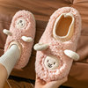 Winter slippers, cartoon keep warm footwear indoor for beloved for pregnant