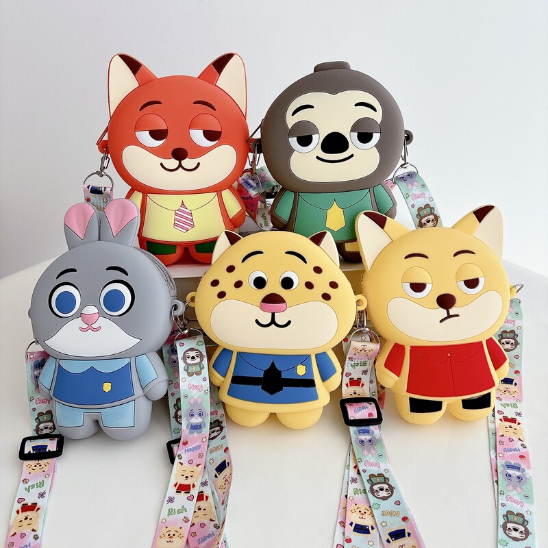 Cross-Border Cartoon Children's Bags, Silicone Coin Purses, Cute and Versatile Storage, Single Shoulder Crossbody Small Girls' Bags Wholesale Cross-Border Cartoon Children's Bags, Silicone Coin Purses, Cute and Versatile Storage, Single Shoulder Crossbody Small Girls' Bags Wholesale