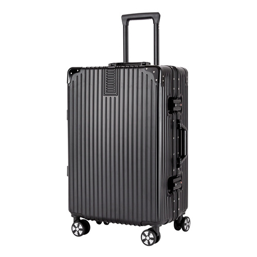 Yongsheng suitcase men's 26-inch aluminum frame trolley case, strong and anti-fall 20-inch password boarding case, universal wheel suitcase