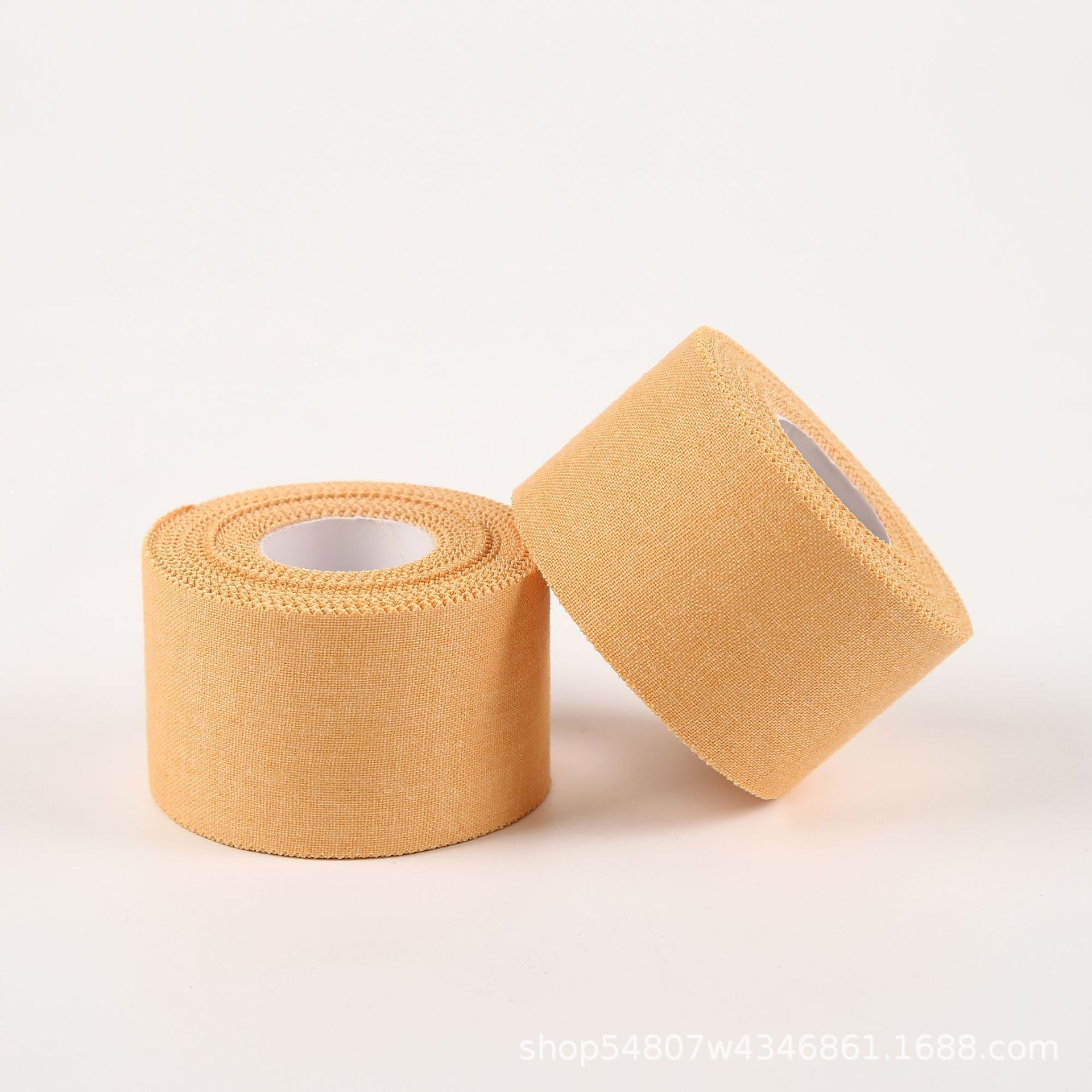 Paño adhesivo deportivo de tela blanca fina cinta adhesiva elástica permeable al aire protector de muñeca protector de rodilla protector de tobillo protector de pierna protector de fisioterapia deportivo fijación