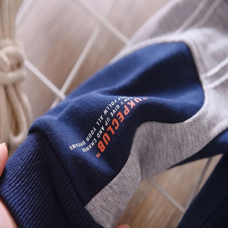 Suit 2023 New Mid sized Big Boy Handsome Korean Edition Boys' Spring and Autumn Sports Two Piece Set_voghion.com