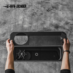 轟炸機咖啡廳吧檯洗杯器 帶濾網嵌入式高壓沖洗濾水槽