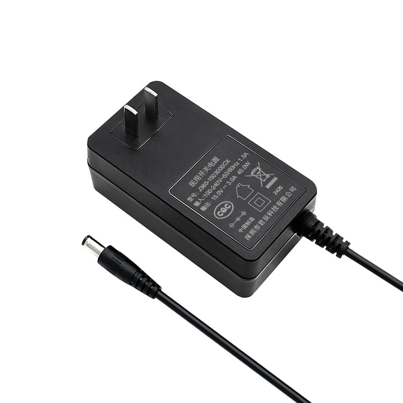 15v3aメディカルパワーアダプターIEC60601/UL60601认定メディカルEMCパワーアダプター|undefined