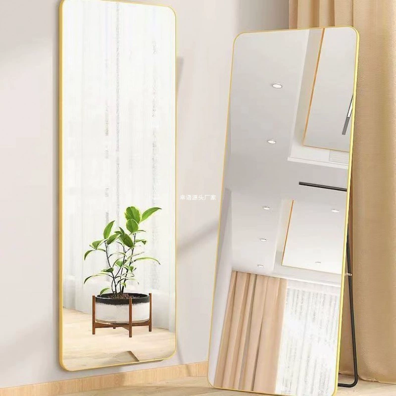 Оптовая продажа, зеркало для одевания всего тела, домашнее напольное зеркало, настенное зеркало для макияжа в спальне, зеркало для общежития, домашнее трехмерное настенное зеркало