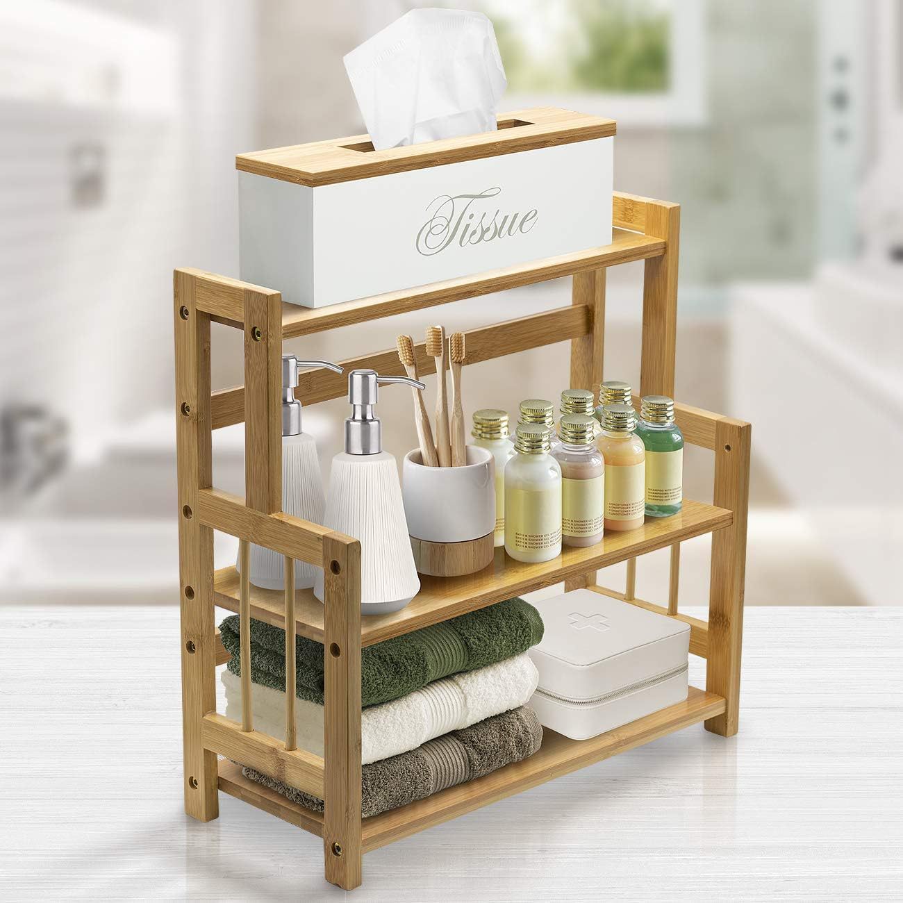 Creative multi-layer kitchen tabletop variety seasoning storage rack…