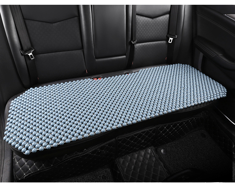 Summer car seat cushion, summer cooling pad, bead seat cushion, single-piece maple wood massage seat cover, breathable wood bead universal seat cushion