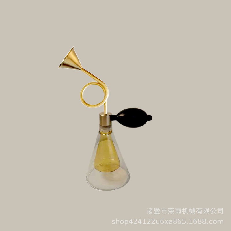 黄铜闻香器气味装置试香仪茶叶咖啡豆酒香白酒试香瓶体验器闻香瓶|undefined