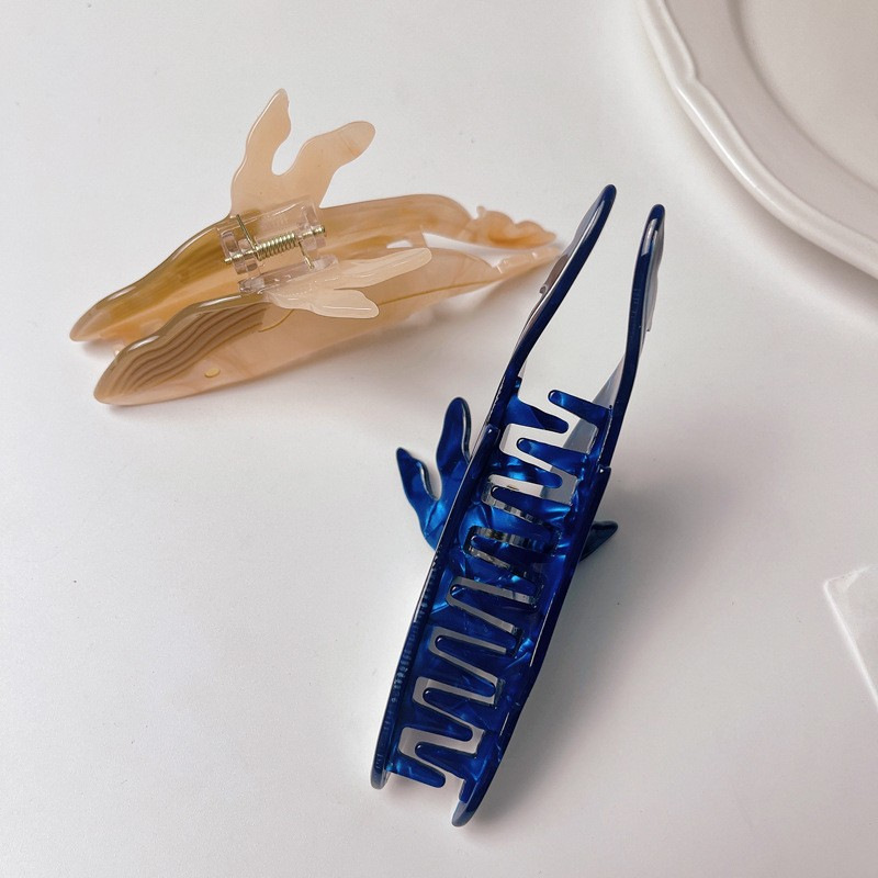 Pinza per capelli squalo a forma di balena per acconciature donna_voghion.com