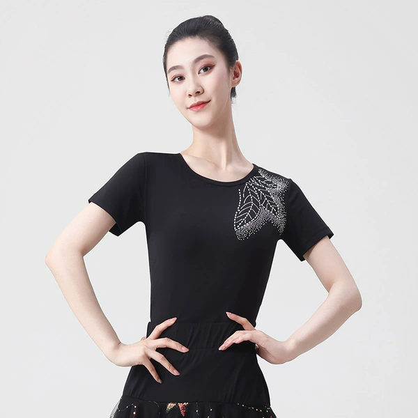 Black hot drill top top