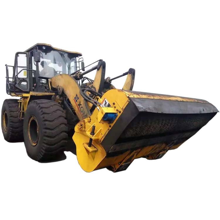 艾迪尔装载机清扫装置 驾驶式扫地机 50铲车封闭式清扫器