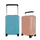 Convenient Wide Trolley Case Simple Blue 20-inch Business Boarding Travel Luggage Men's and Women's Universal Wheel Suitcase