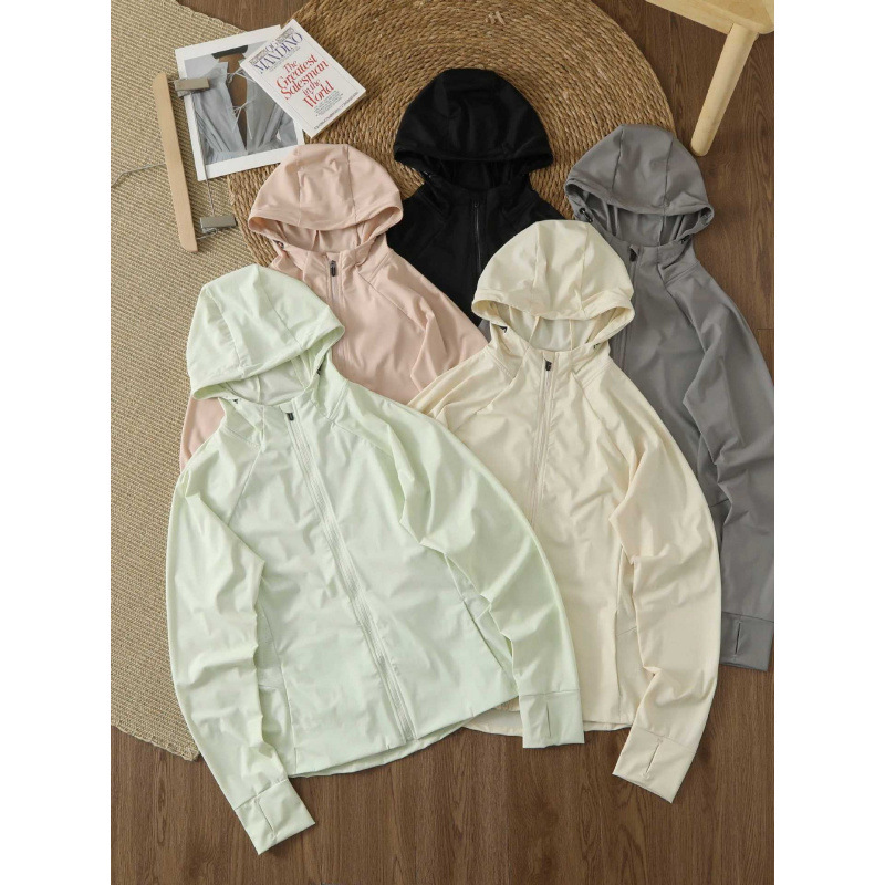 Summer Style Xiaodi's Affordable, Cool and Smooth Sun Protection Clothing, Fashionable Women's Hooded Breathable Windproof and Sun Protection Skin Clothing