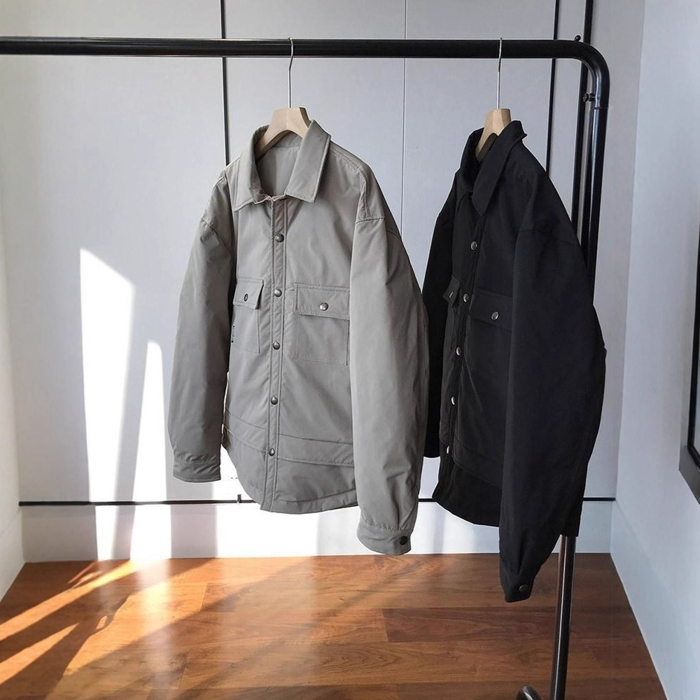 Special! Special! Pick up a Wave of Benefits for Male Relatives~!! Handsome Casual Lapel down Jacket Winter G112308