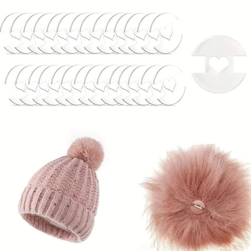 아크릴 원형 하트 모양