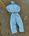 Sky blue suit