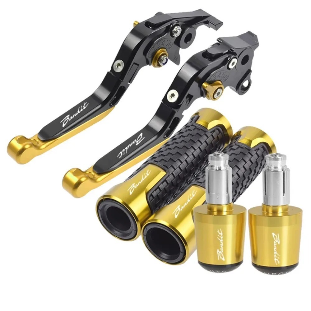 Gsf1250 Bandit Motorcycle Modified Cnc Brake Clutch Handle Lever Horn Handlebar Rubber Plug Set