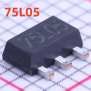 75L05 SOT89 linear voltage regulator LDO output 5V input 36v 300ma new original