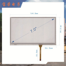 厂家供应7寸SUN触摸屏 定 制电阻式触摸屏厂家 批发LCD数字触摸屏