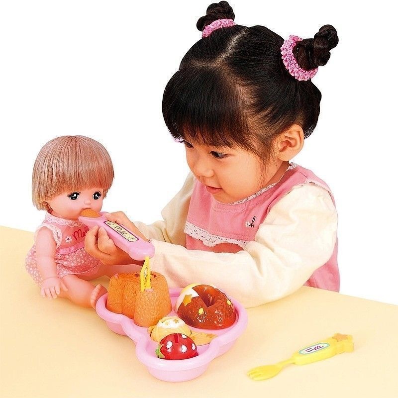 抖音同款日本咪露布丁草莓果冻过家家套装喂食六一儿童女孩玩具|undefined