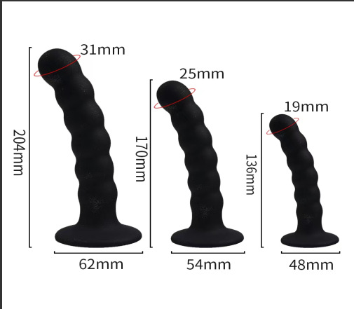 Xingwan fábrica ventosa cuenta anal plug silicona punto G cuentas de cámara trasera productos para adultos portátiles listos para la entrega