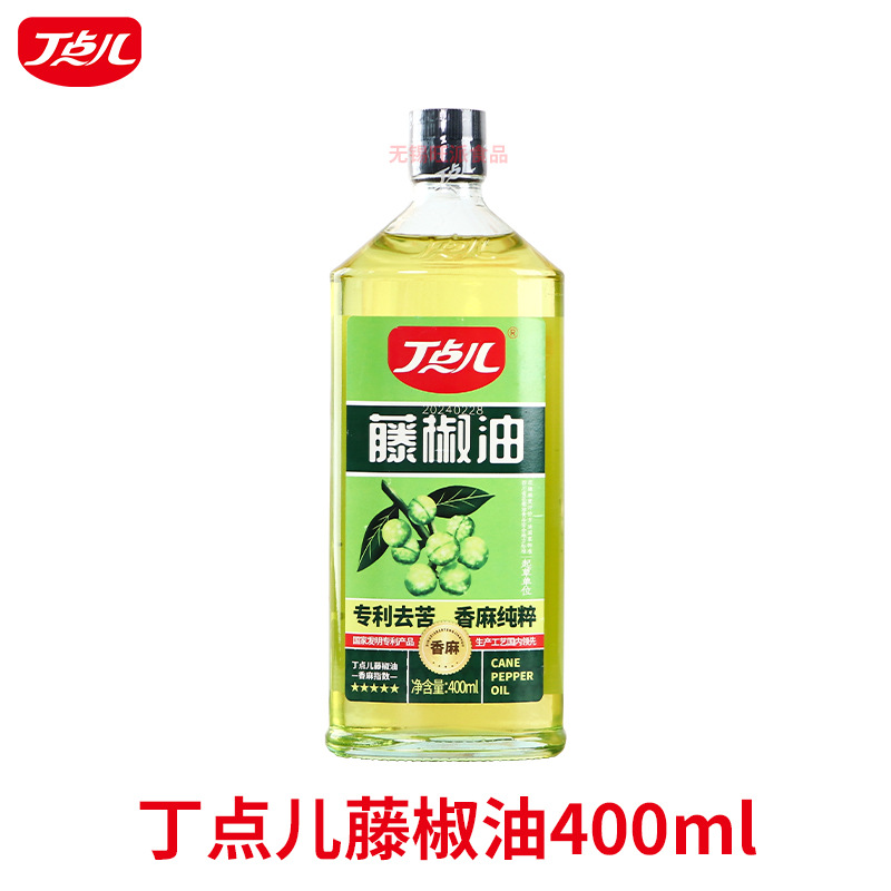 덩디아오 등나무 고추기름 400ml 유리병