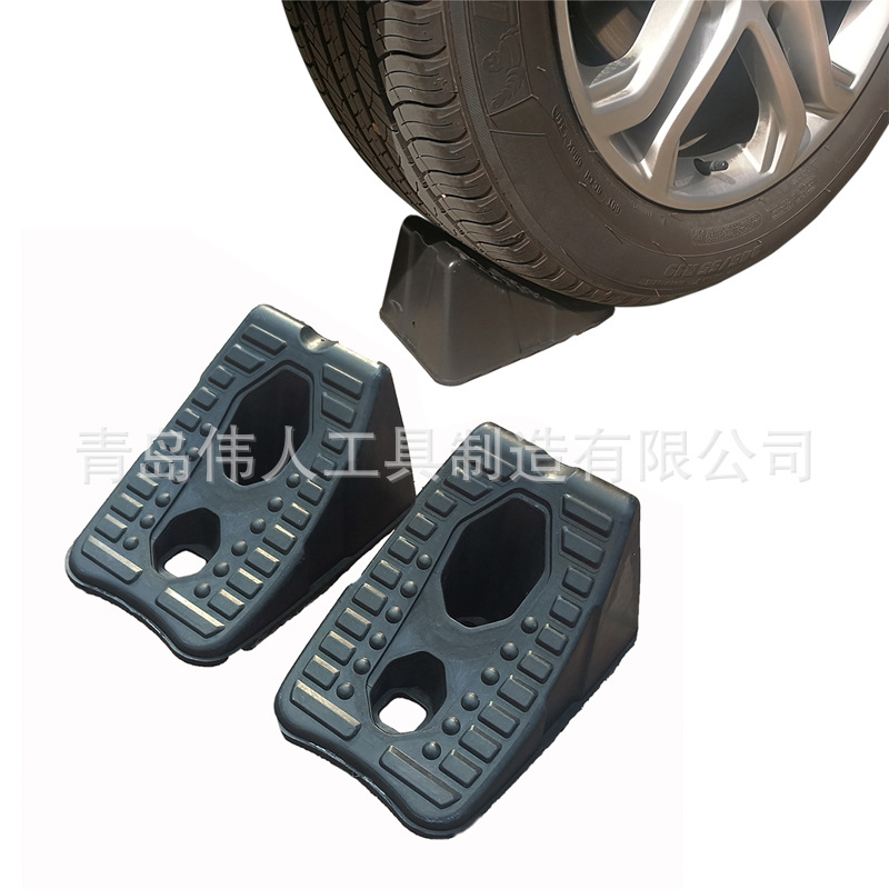 三角木塑料止轮块防滑块安全防护止滑器wheel chock