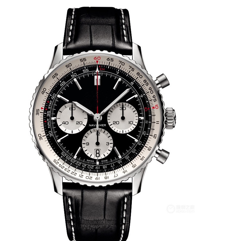 2023 foreign trade cross-border new men's business quartz 6-pin full-function belt watch manufacturers supply one piece