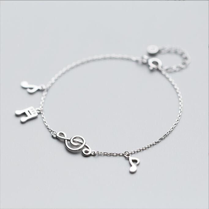 Titanium Steel Note Bracelet, Simple, Fresh and Sweet Note, Personalized Temperament and Cute Bracelet for Classmates, Cross-Border Wholesale