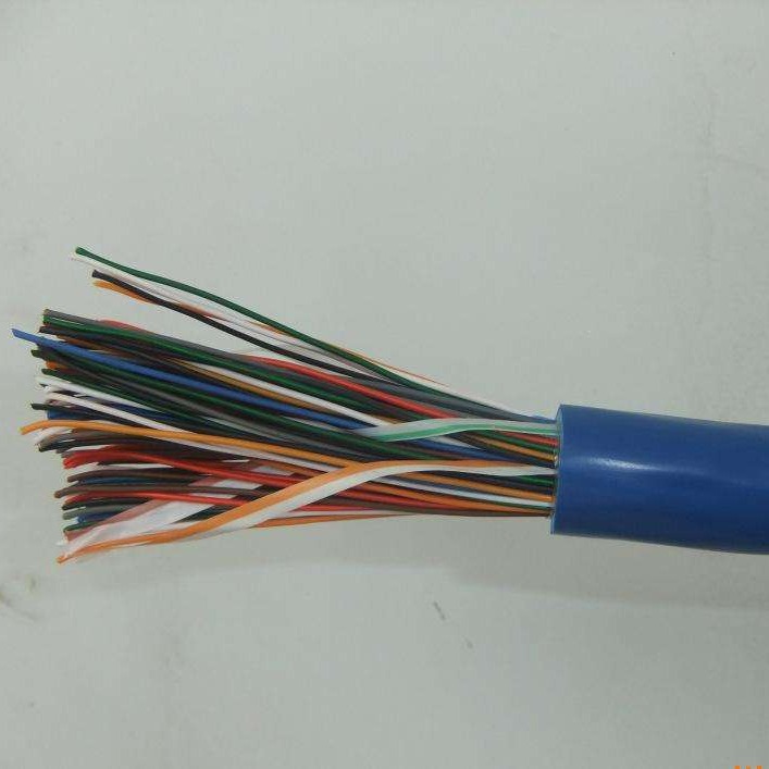 通信电缆 电话电缆 室内外通用 HYV 50X2X0.4 100芯大对数