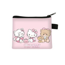 新款mikko零钱包儿童迷你钥匙卡包学生大容量ins高级感涤纶包包批