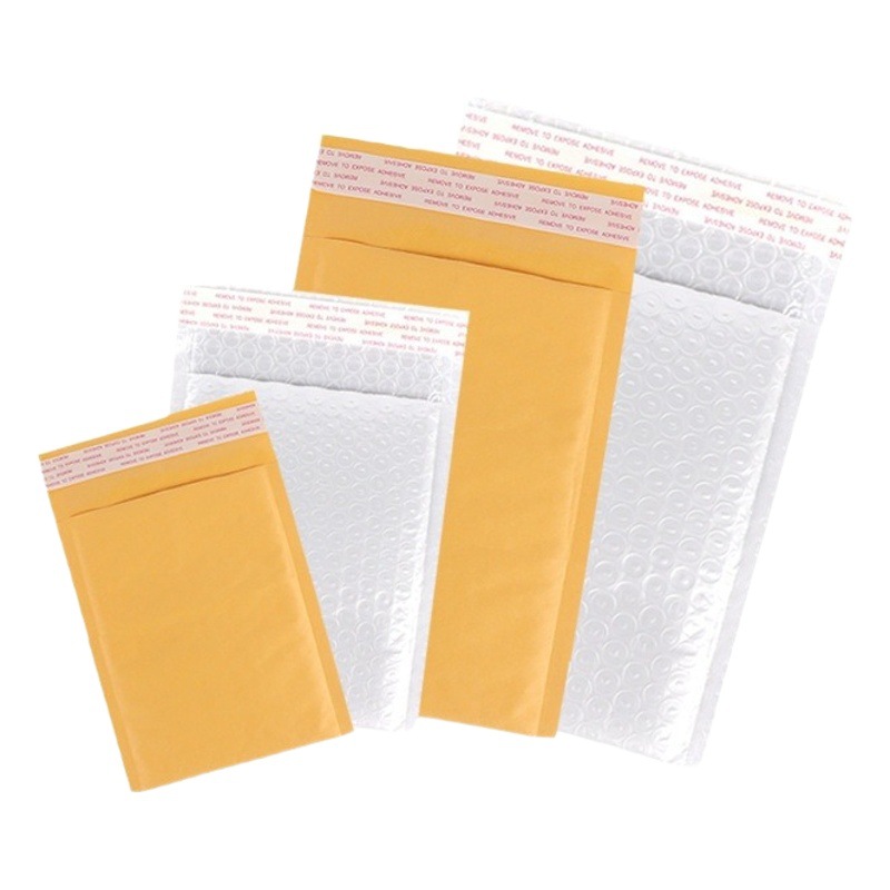 Película nacarada bolsa de burbujas compuesta bolsa autoadhesiva bolsa de espuma bolsa de mensajería sobre de burbujas bolsa de mensajería embalaje de ropa a prueba de golpes bolsa de mensajería