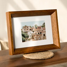 实木相框照片diy木质空框摆台6寸7寸8寸12加打印相册画框挂墙