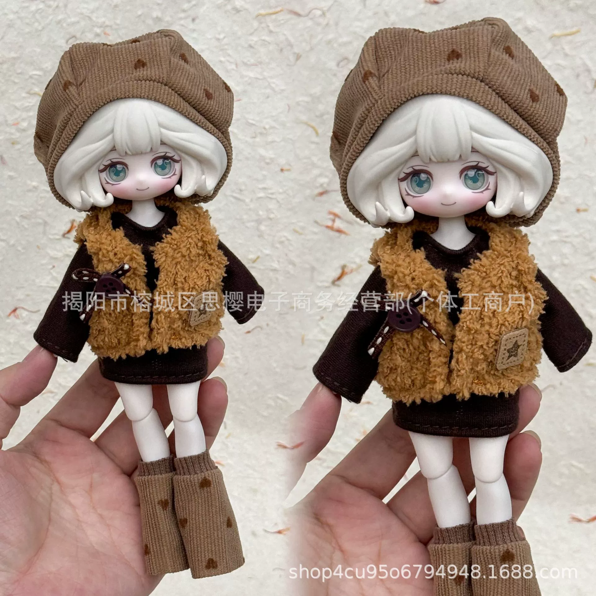 Набор одежды для куклы 8 очков bjd 12 очков ob11 11–17 см Ah Ti Bang Ni Tu Penny Beast Boy Clothes