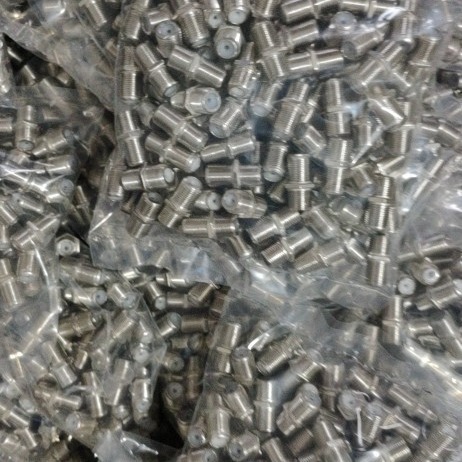 F头，电视电脑信号连接器，转换插头