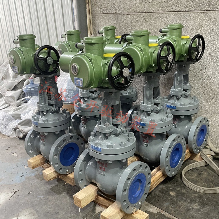 隔爆型矿用不锈钢电动闸阀ZJK941W-25P DN200 带一控三控制箱