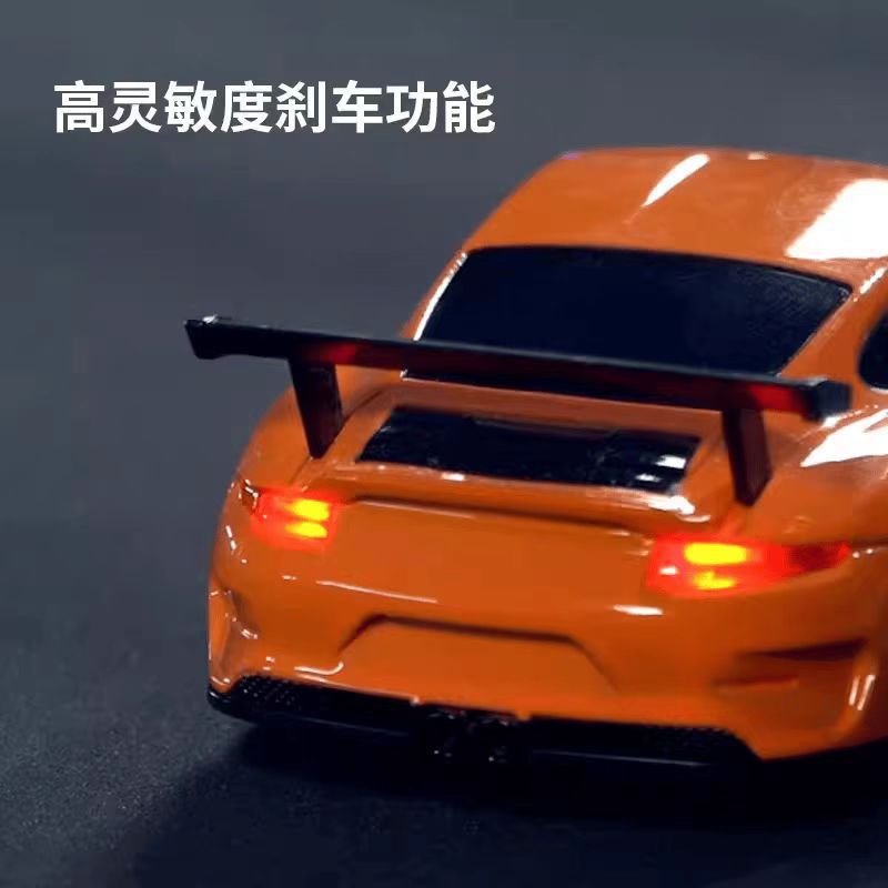 Small four wheel drive remote control car, high speed racing car for boys, transport, toy car, scale 1:43 4