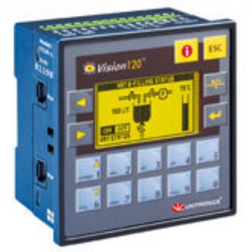 unitronics 犹尼康PLC Vision120系列有 热电偶输入