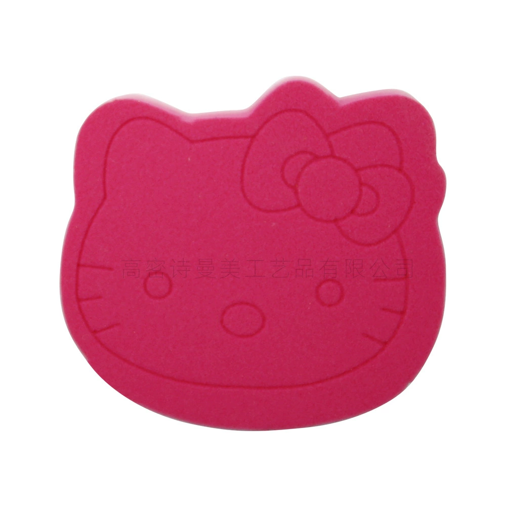 Eyelash Practice Sponge Hello Kitty, 10 pcs per bag, foam training pad 5×4×3 cm