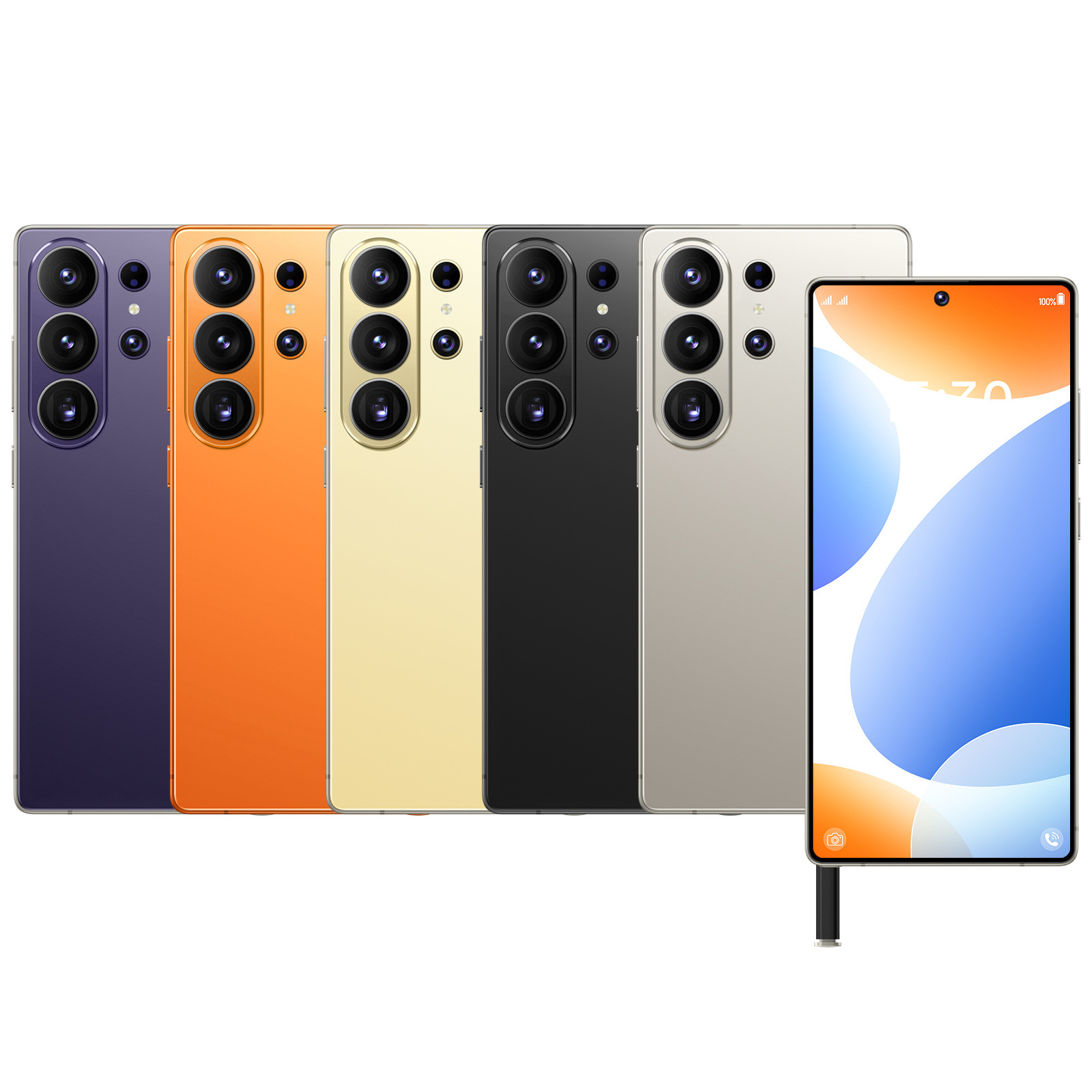 Nuevos teléfonos móviles de comercio exterior explosión S26Ultra teléfono móvil transfronterizo 16 + 1TB 7.3 pulgadas pantalla grande ventas calientes